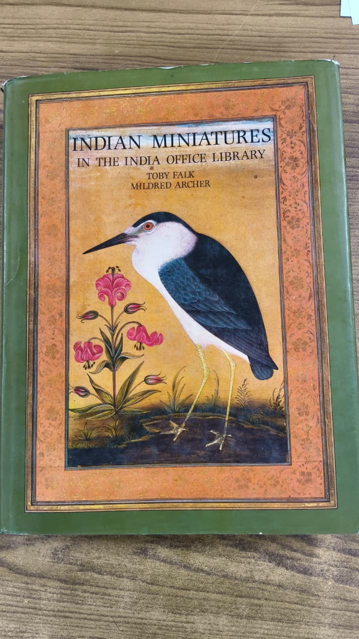 Indian Miniatures In The India Office Library